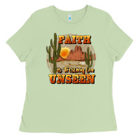 Matcha faith is trusting the unseen Ladies Tee - JahusDesignShop
