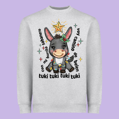 Mi Burrito Sabanero Mexican Heavyweight Sweatshirt Designed By Maliassmallbusiness