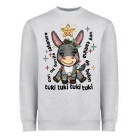 Heather Grey mi burrito sabanero mexican Heavyweight Sweatshirt - MaliasSmallBusiness