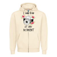 Sandshell I May Snap At Any Moment Zipper Hoodie - Bettercallsaul