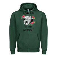 Sports Green I May Snap At Any Moment Zipper Hoodie - Bettercallsaul