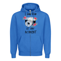 True Royal I May Snap At Any Moment Zipper Hoodie - Bettercallsaul