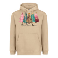 Mushroom christmas trees Heavyweight Hoodie - CowGirlArtShop