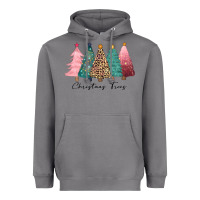 Storm christmas trees Heavyweight Hoodie - CowGirlArtShop