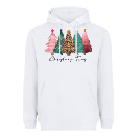White christmas trees Heavyweight Hoodie - CowGirlArtShop