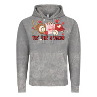 Cloud Rock tis the season baseball Vintage Hoodie - MaliasSmallBusiness