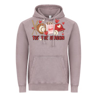 Vintage Zinc tis the season baseball Vintage Hoodie - MaliasSmallBusiness