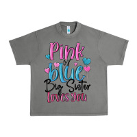 Tornado pink or blue big sister loves you Urban Heavy Tee - MaliasSmallBusiness