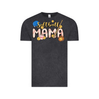 Vintage Black softball MAMA Vintage Tee - MaliasSmallBusiness
