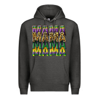Charcoal Heather mama mardi gras Premium Hoodie - CowGirlArtShop