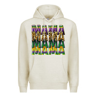 Oatmeal Heather mama mardi gras Premium Hoodie - CowGirlArtShop