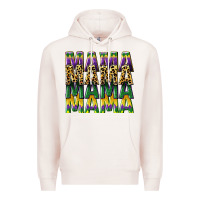 Pale Pink mama mardi gras Premium Hoodie - CowGirlArtShop