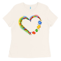 Bone autism heart Ladies Tee - JahusDesignShop