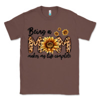 Chestnut being a mom makes my life complete Classic Tee - MaliasSmallBusiness