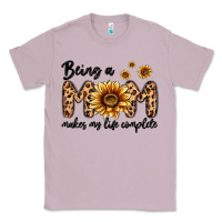 Lilac being a mom makes my life complete Classic Tee - MaliasSmallBusiness