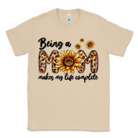 Mushroom being a mom makes my life complete Classic Tee - MaliasSmallBusiness