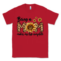 Red being a mom makes my life complete Classic Tee - MaliasSmallBusiness