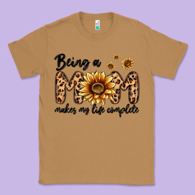 Being A Mom Makes My Life Complete Classic Tee Designed By Maliassmallbusiness