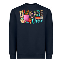 Navy daycare crew Heavyweight Sweatshirt - NancyCooperArtShop