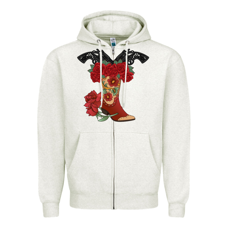 Cowboy Boots Zipper Hoodie by Bettercallsaul | Teevron