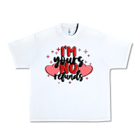 White i'm yours no refunds Urban Heavy Tee - MaliasSmallBusiness