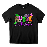 Black nurse practitioner Heavy Core Tee - AdoDesignShop
