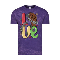 Cloud Purple love juneteenth Vintage Tee - MaliasSmallBusiness