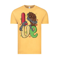 Vintage Mustard love juneteenth Vintage Tee - MaliasSmallBusiness