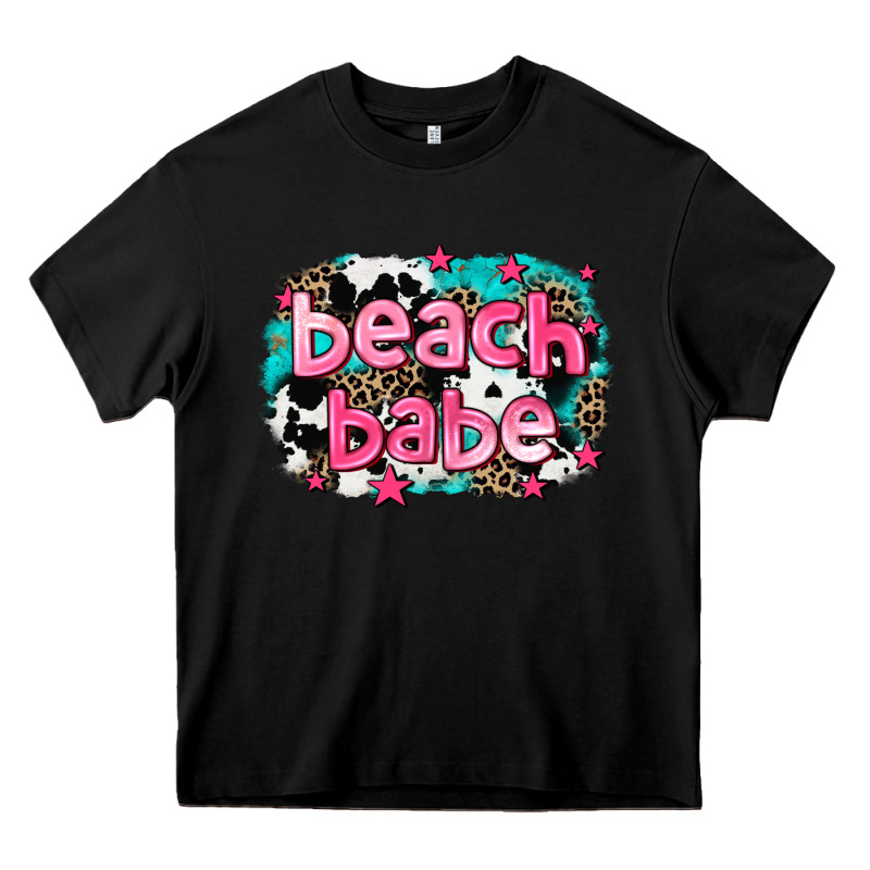 Beach Babe Heavy Core Tee by AdoDesignShop | Teevron