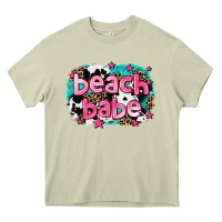 Mossy beach babe Heavy Core Tee - AdoDesignShop