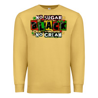 Antique Gold no sugar no cream black Premium Sweatshirt - CowGirlArtShop