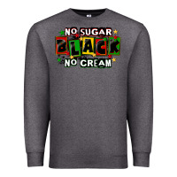 Charcoal Heather no sugar no cream black Premium Sweatshirt - CowGirlArtShop