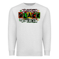 Oatmeal Heather no sugar no cream black Premium Sweatshirt - CowGirlArtShop