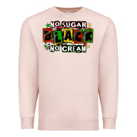 Pale Pink no sugar no cream black Premium Sweatshirt - CowGirlArtShop