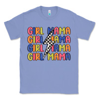 Colony Blue girl mama lightning bolt Classic Tee - MaliasSmallBusiness