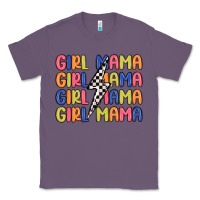 Lavender girl mama lightning bolt Classic Tee - MaliasSmallBusiness
