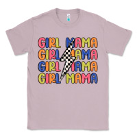 Lilac girl mama lightning bolt Classic Tee - MaliasSmallBusiness