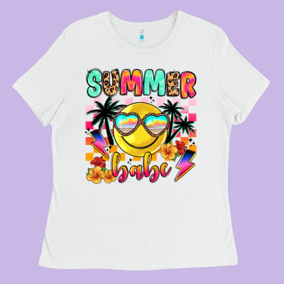 Summer Babe Ladies Tee Designed By Jahusdesignshop