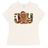 Bone toy poodle christmas joy Ladies Tee - RanaPortraitStore