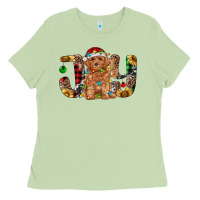 Matcha toy poodle christmas joy Ladies Tee - RanaPortraitStore