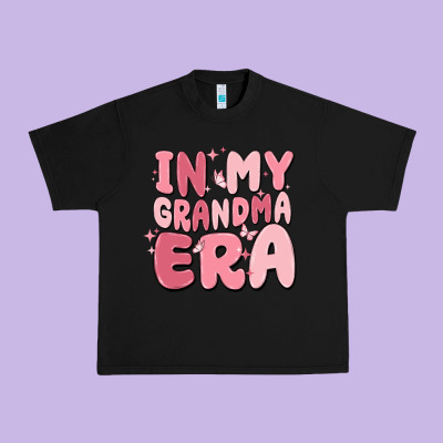 In My Grandma Era Urban Heavy Tee Designed By Maliassmallbusiness