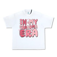 White in my grandma era Urban Heavy Tee - MaliasSmallBusiness