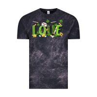 Cloud Black st patricks love nurse Vintage Tee - MaliasSmallBusiness