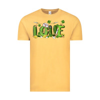 Vintage Mustard st patricks love nurse Vintage Tee - MaliasSmallBusiness