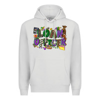 Dove Grey loan officer mardi gras cowgirl Premium Hoodie - CowGirlArtShop