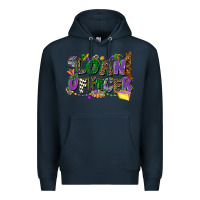 Navy loan officer mardi gras cowgirl Premium Hoodie - CowGirlArtShop