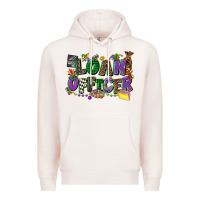 Pale Pink loan officer mardi gras cowgirl Premium Hoodie - CowGirlArtShop