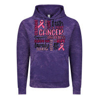 Cloud Purple cancer awareness Vintage Hoodie - MaliasSmallBusiness