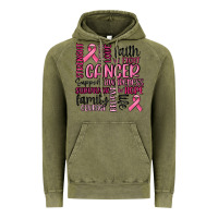 Vintage Olive cancer awareness Vintage Hoodie - MaliasSmallBusiness