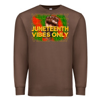 Chestnut juneteenth vibes only Premium Sweatshirt - CowGirlArtShop